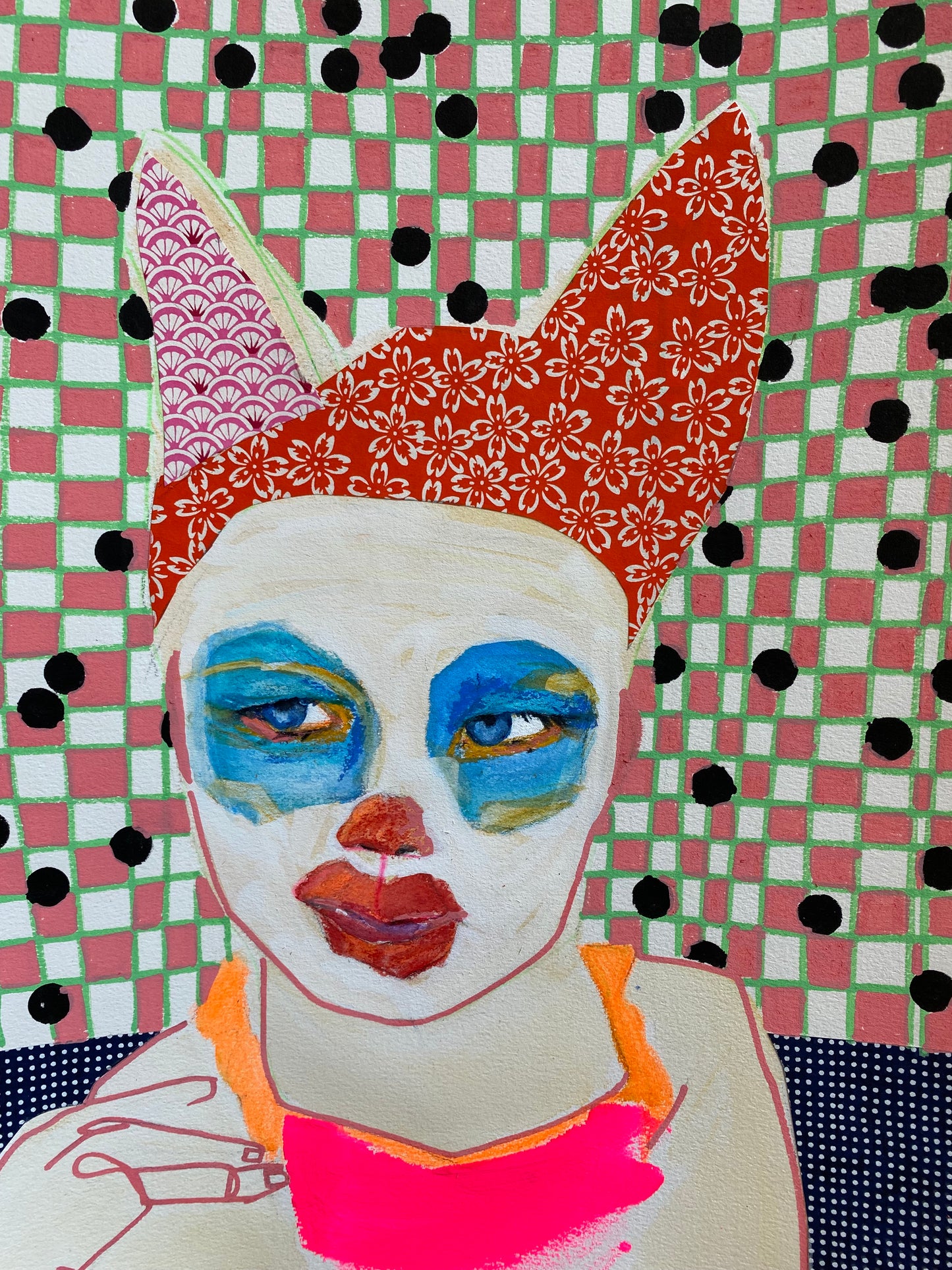 Polka Dot Etta Limited Edition Print