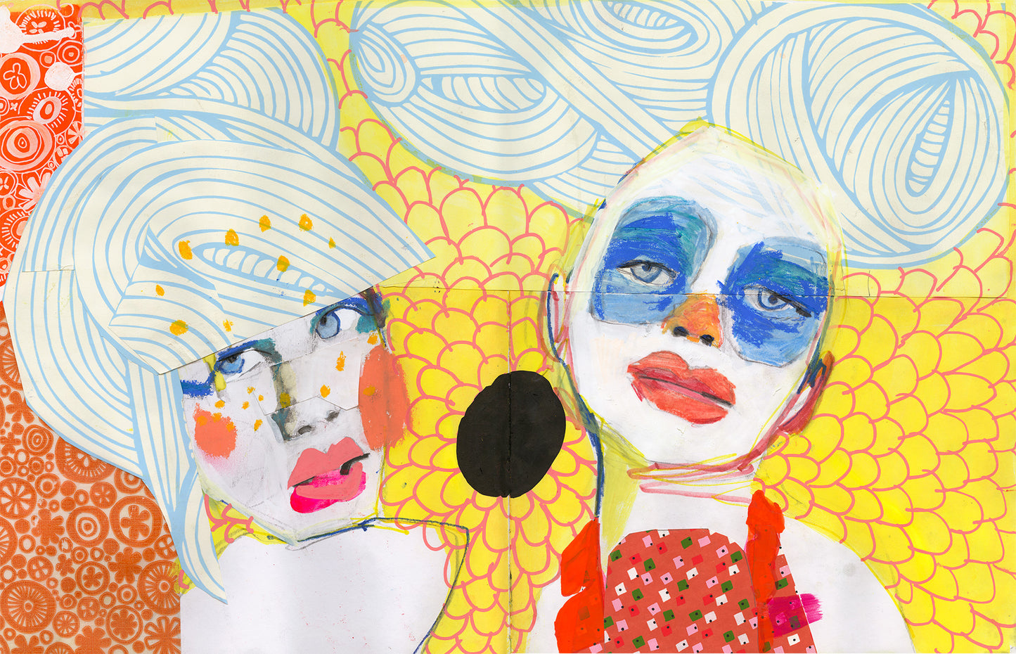 Painted Sisters Limited Edition Print