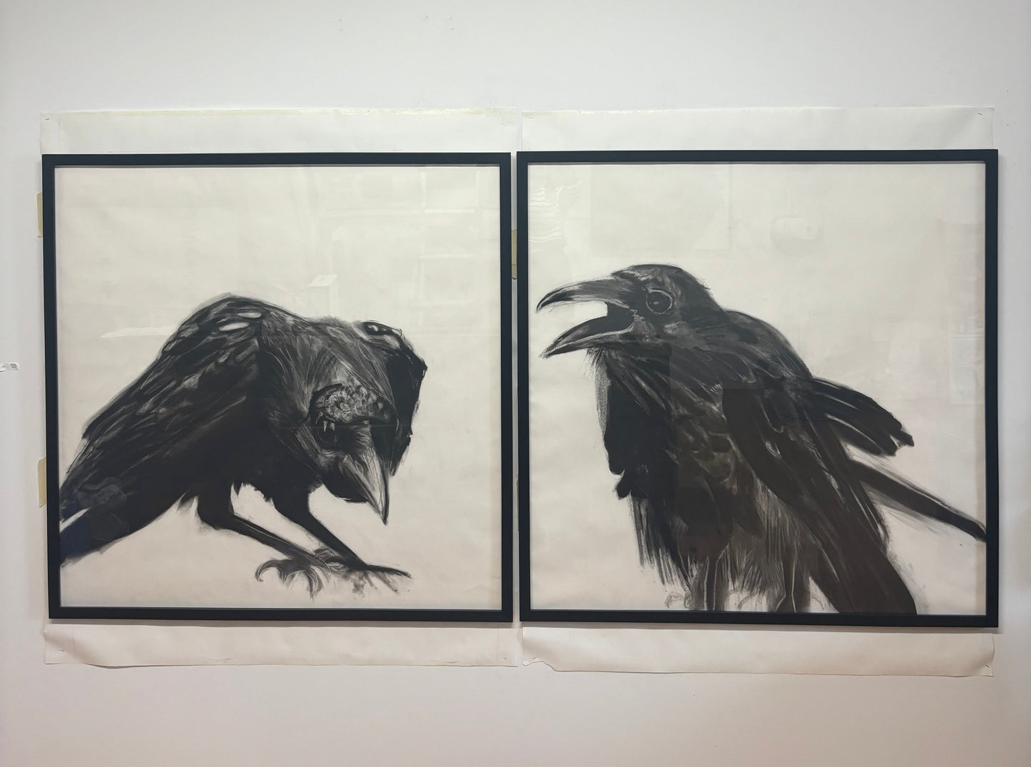 Raven Right (framed original)